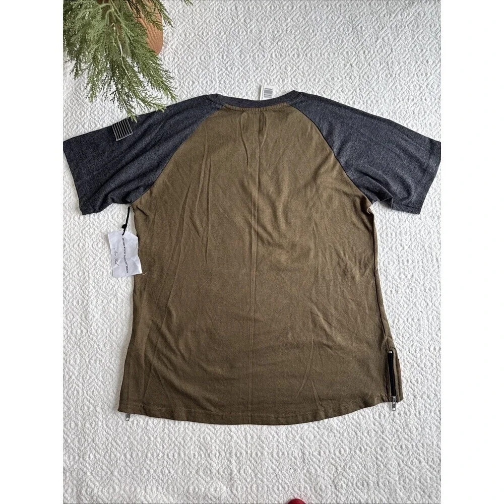 NWT Bushwick Industries Shirt L Tough Military Tough Garments
